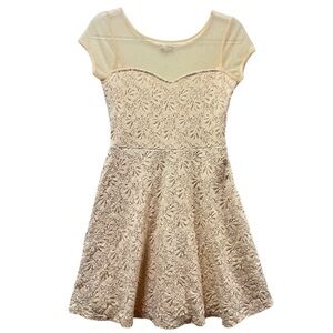 Kirra Cream Lace Women's Dress - Size Med